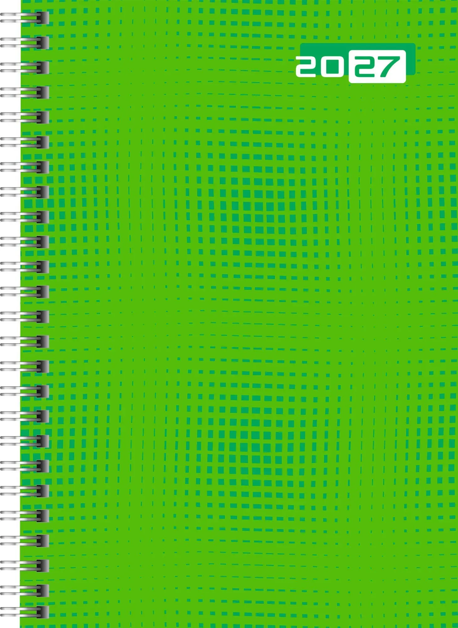 Cover: 4003273794351 | rido/idé 7021007017 Buchkalender Mod. futura 2 2027 A5, Papier, grün