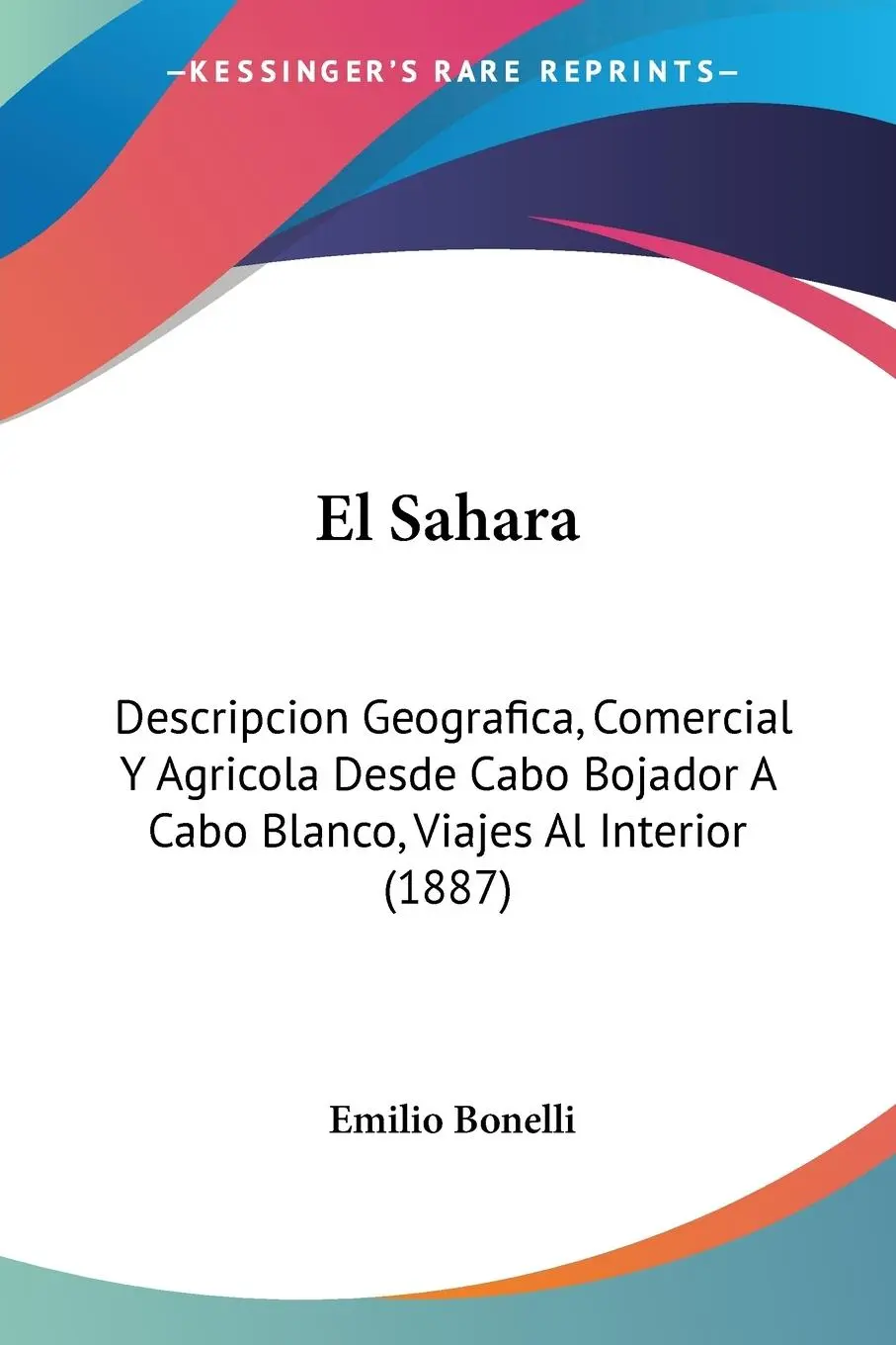 Cover: 9781161154351 | El Sahara | Emilio Bonelli | Taschenbuch | Kartoniert / Broschiert