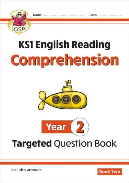 Cover: 9781789084351 | KS1 English Year 2 Reading Comprehension Targeted Question Book -...