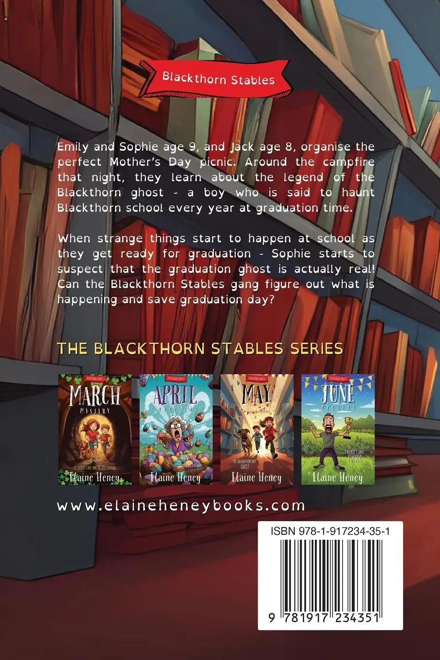 Rückseite: 9781917234351 | Mother's Day and the Graduation Ghost Blackthorn Stables May...
