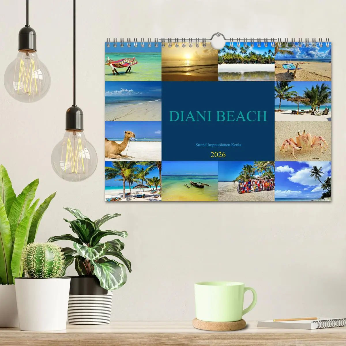 Bild: 9783457374351 | DIANI BEACH Strand Impressionen Kenia (Wandkalender 2026 DIN A4...