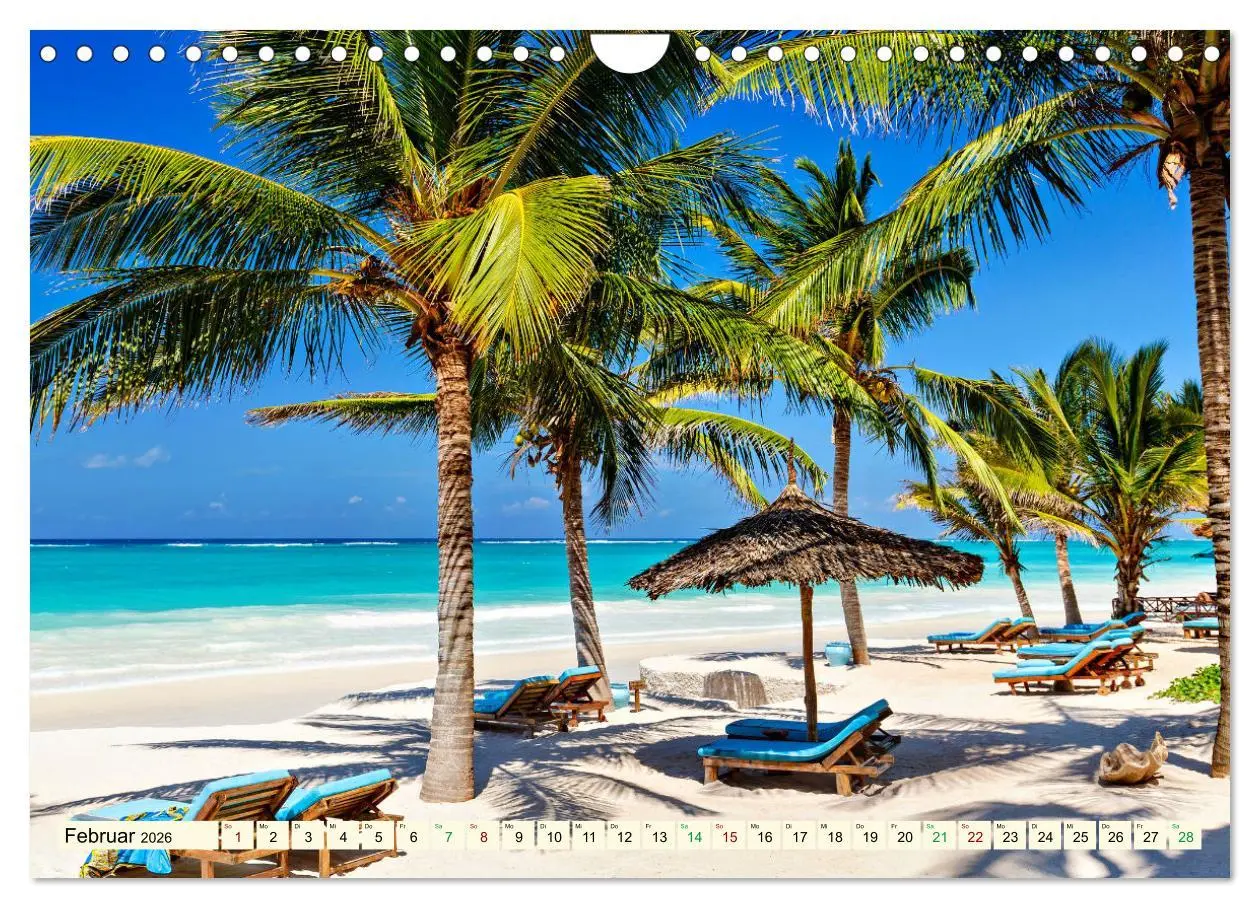 Bild: 9783457374351 | DIANI BEACH Strand Impressionen Kenia (Wandkalender 2026 DIN A4...