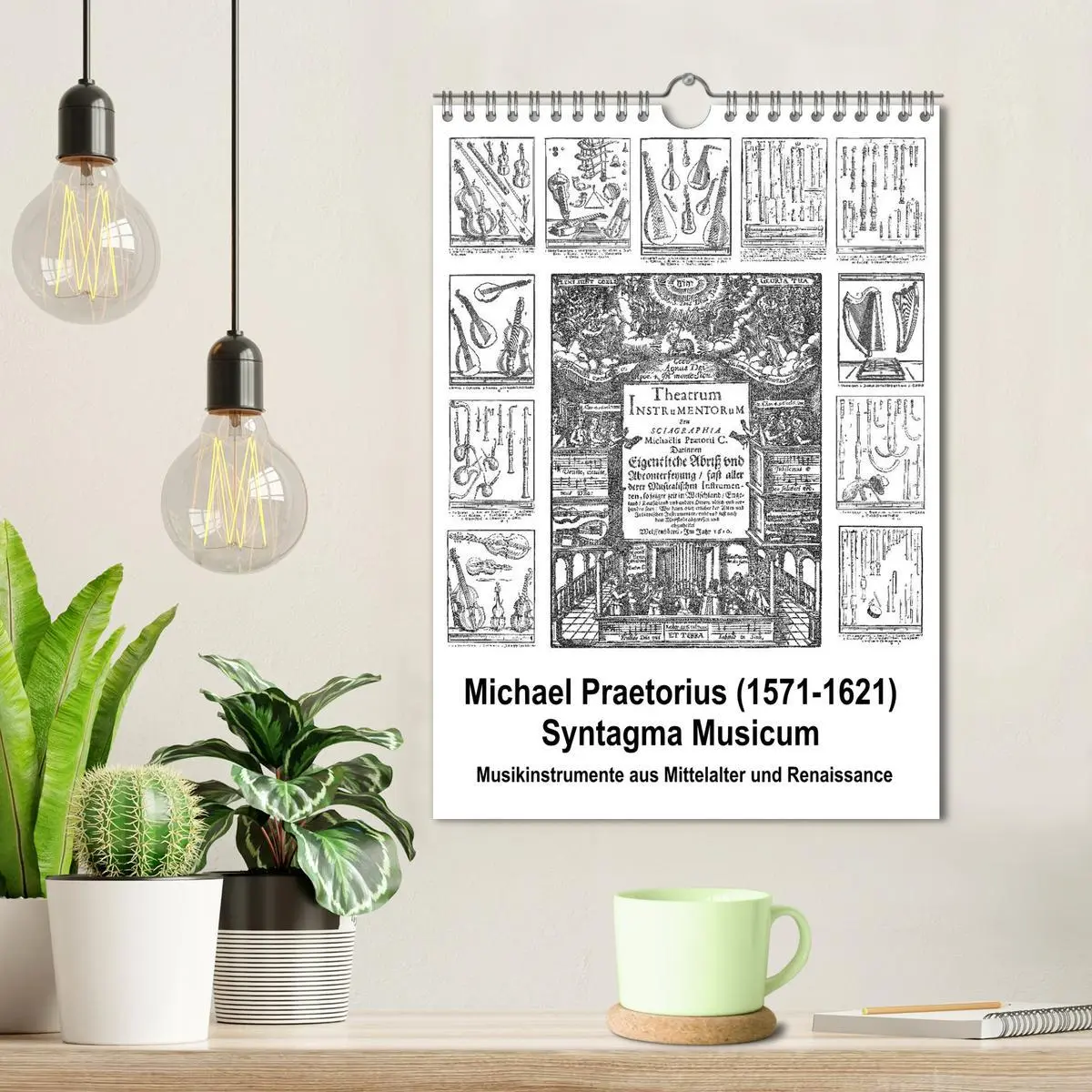 Bild: 9783516394351 | Michael Praetorius Syntagma Musicum (Wandkalender 2026 DIN A4...