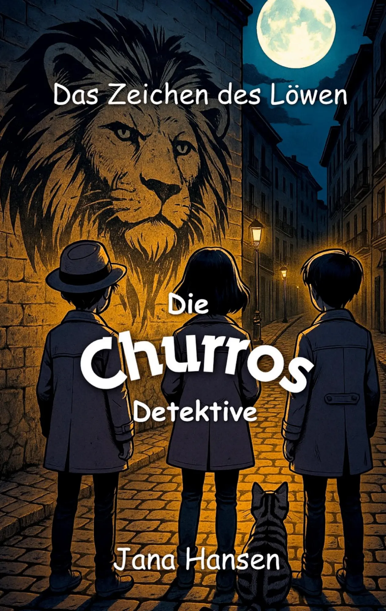 Cover: 9783819264351 | Das Zeichen des Löwen | Die Churros Detektive Band 2 | Jana Hansen