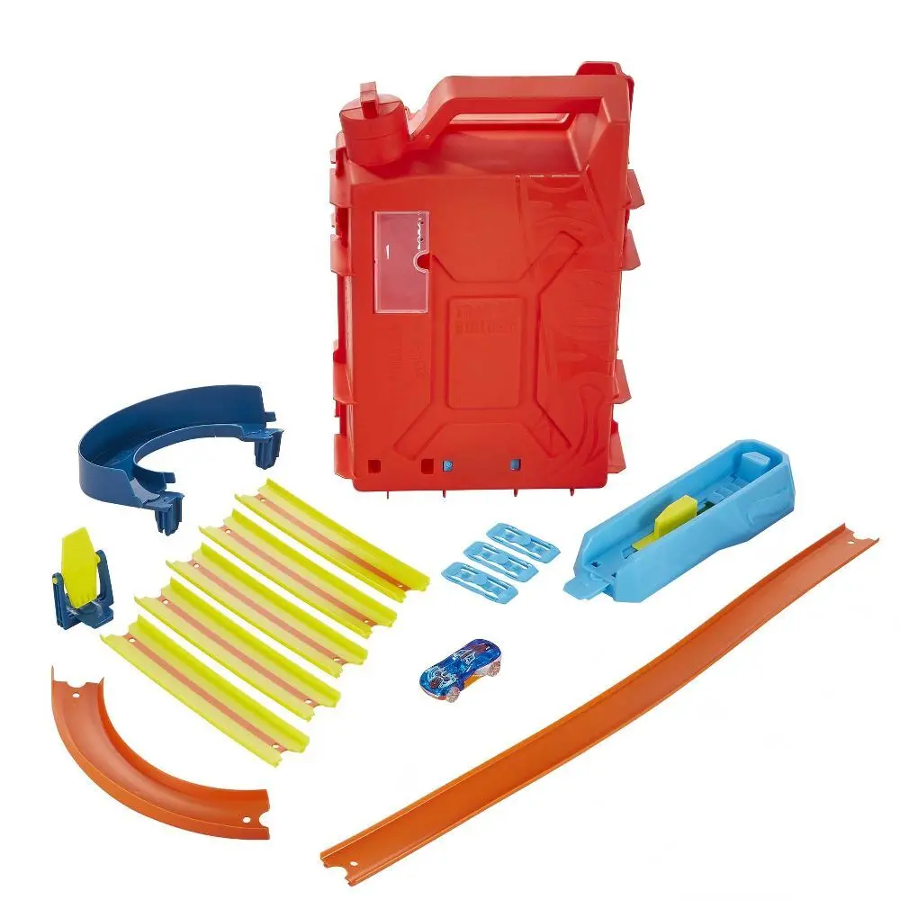 Bild: 194735034451 | Hot Wheels Track Builder Unlimited Benzinkanister-Stuntbox | HDX78