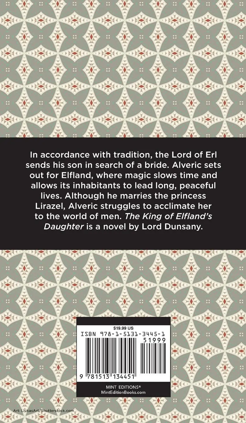 Rückseite: 9781513134451 | The King of Elfland's Daughter | Lord Dunsany | Buch | Englisch | 2021