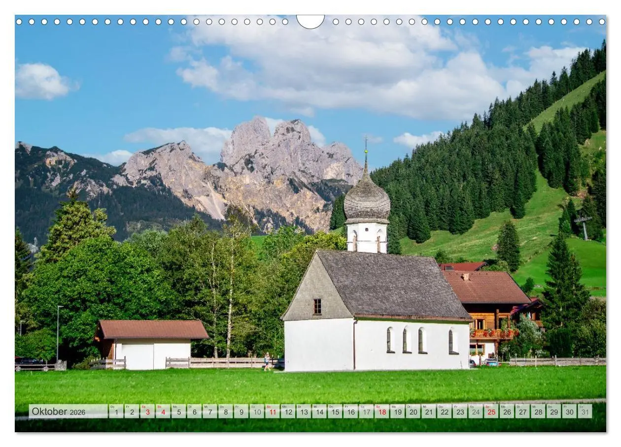 Bild: 9783457294451 | Urlaub im Tannheimer Tal (Wandkalender 2026 DIN A3 quer), CALVENDO...