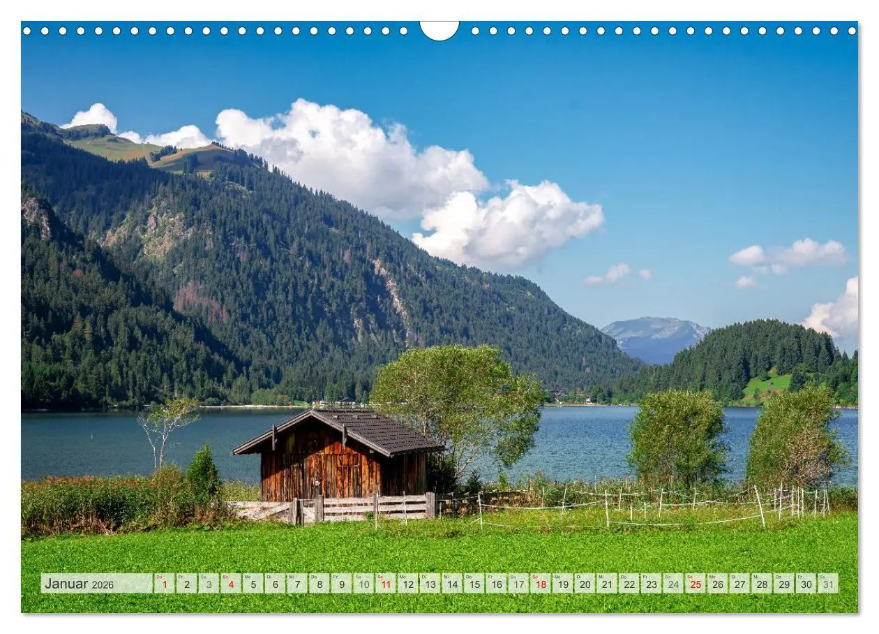 Bild: 9783457294451 | Urlaub im Tannheimer Tal (Wandkalender 2026 DIN A3 quer), CALVENDO...