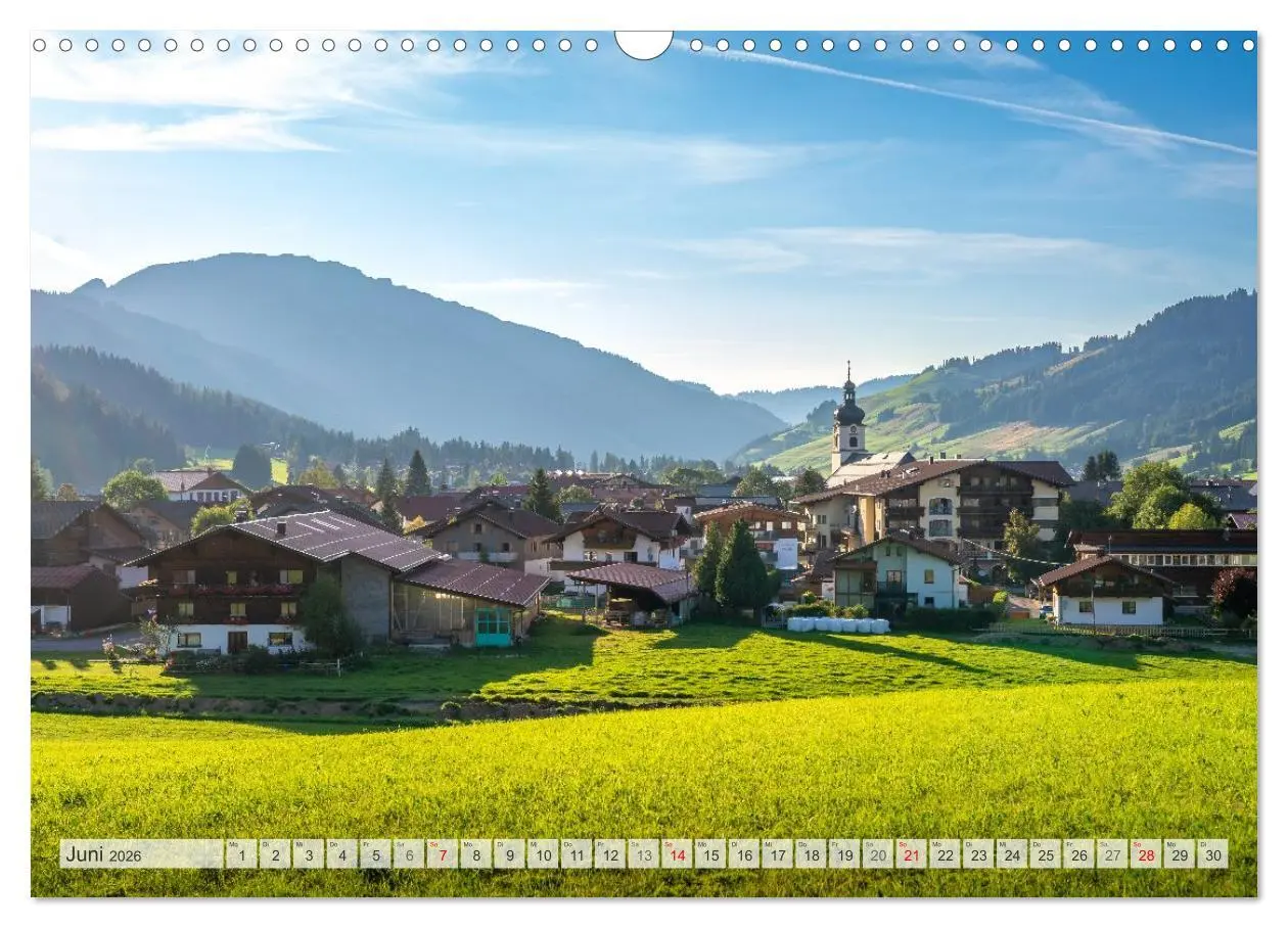 Bild: 9783457294451 | Urlaub im Tannheimer Tal (Wandkalender 2026 DIN A3 quer), CALVENDO...