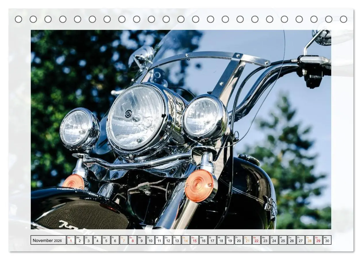 Bild: 9783516694451 | Legendäre Linien - Harley Road King im Detail (Tischkalender 2026...