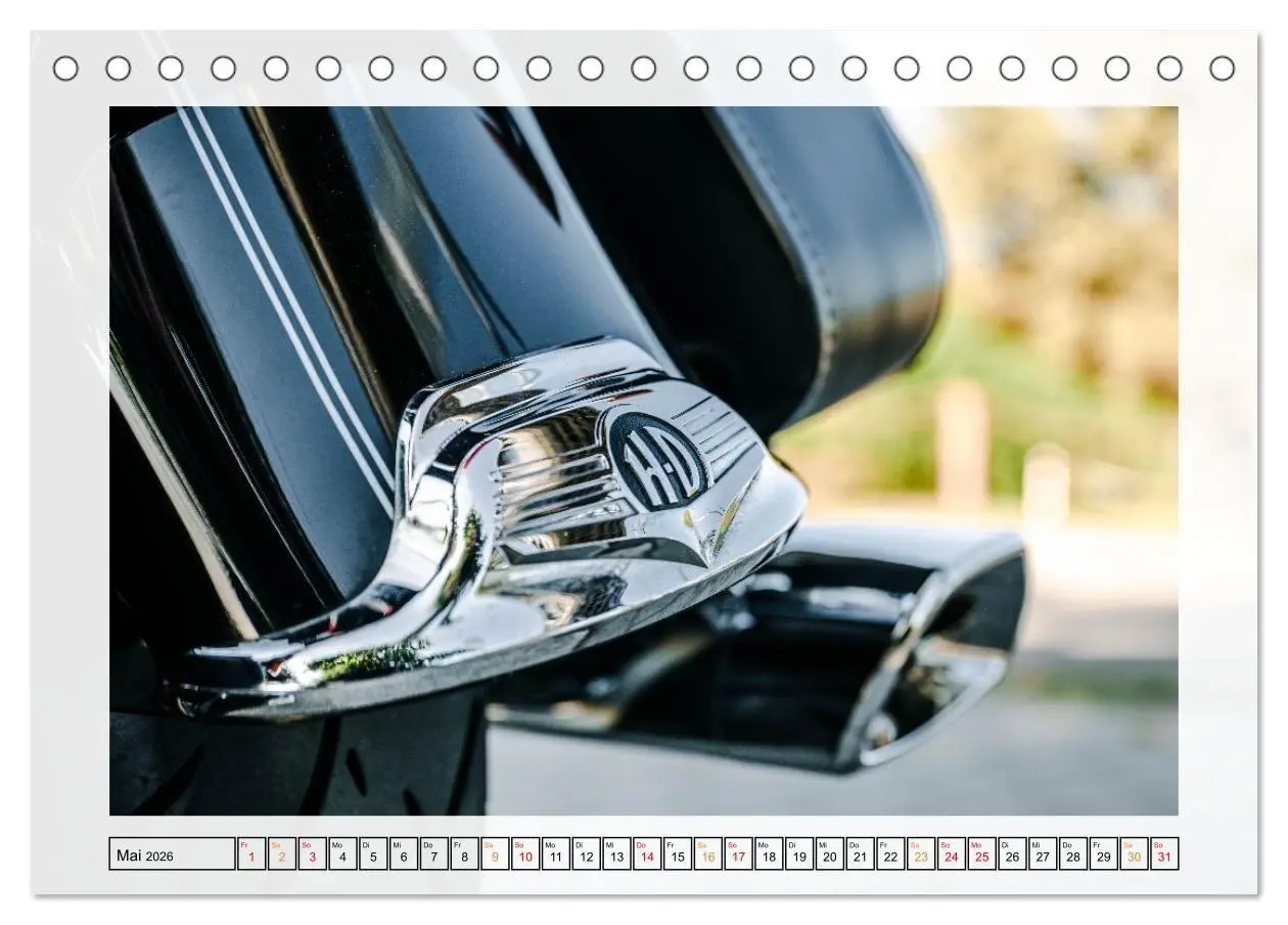 Bild: 9783516694451 | Legendäre Linien - Harley Road King im Detail (Tischkalender 2026...