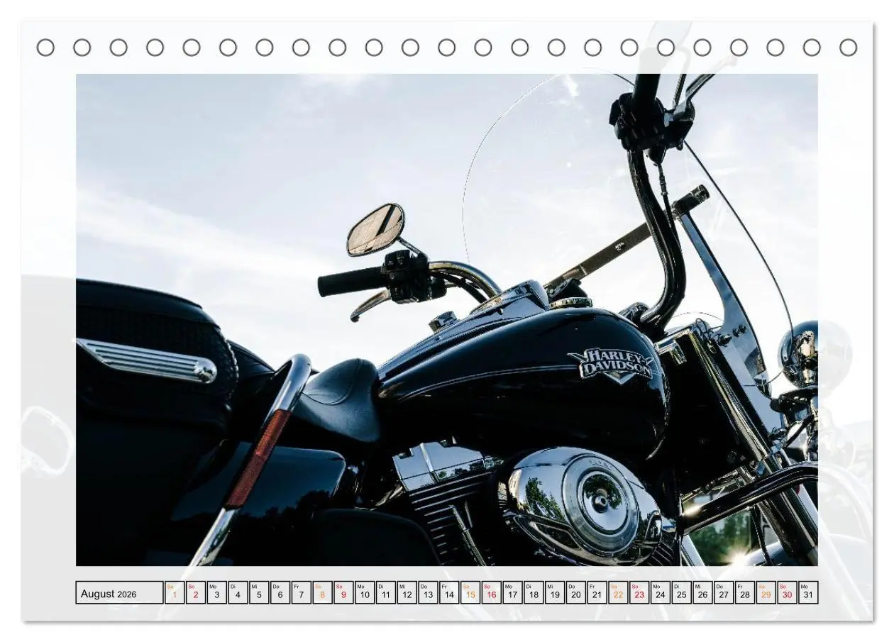 Bild: 9783516694451 | Legendäre Linien - Harley Road King im Detail (Tischkalender 2026...