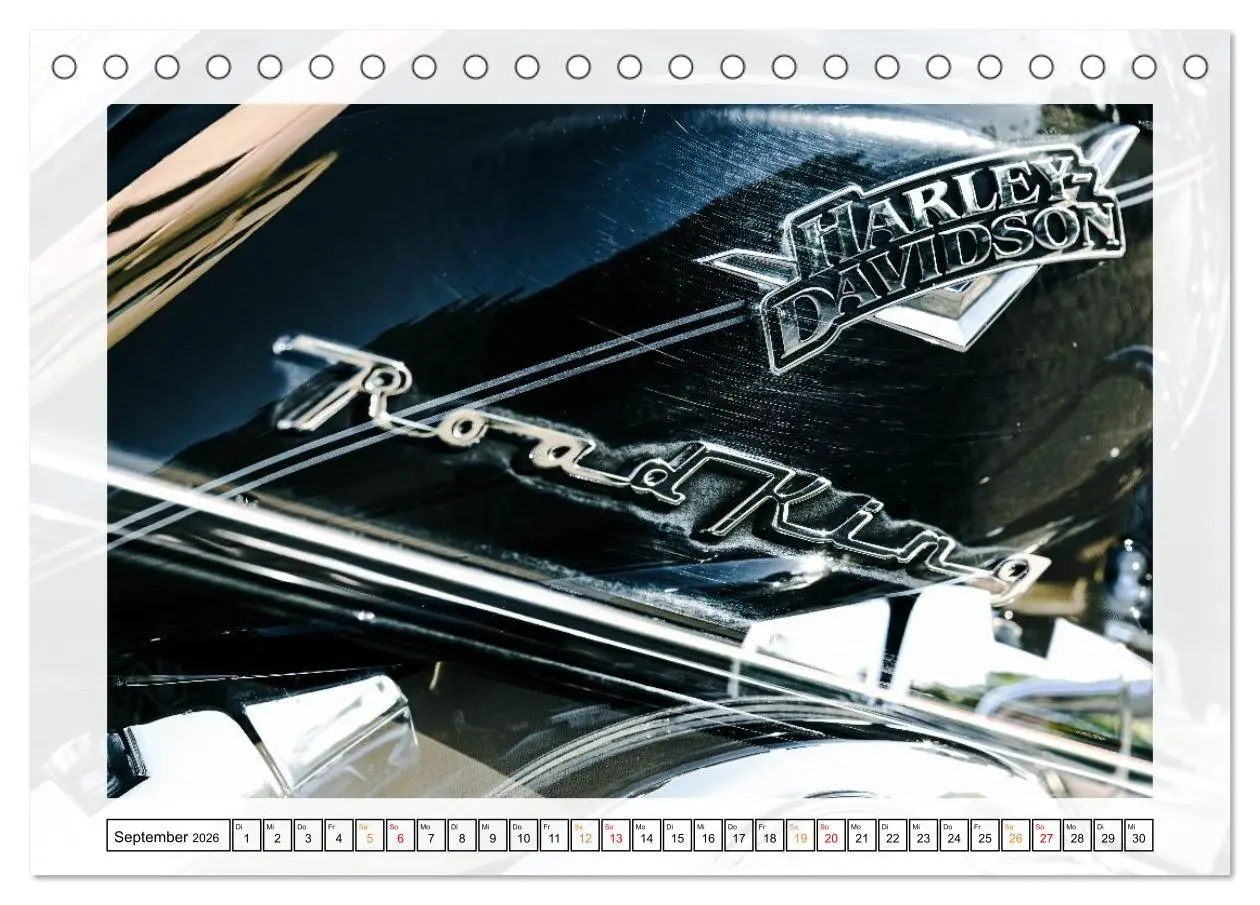Bild: 9783516694451 | Legendäre Linien - Harley Road King im Detail (Tischkalender 2026...