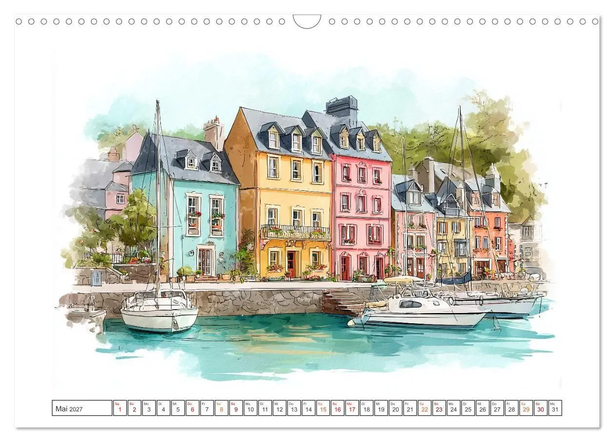Bild: 9783516764451 | Wo das Meer zuhause ist (Wandkalender 2027 DIN A3 quer), CALVENDO...