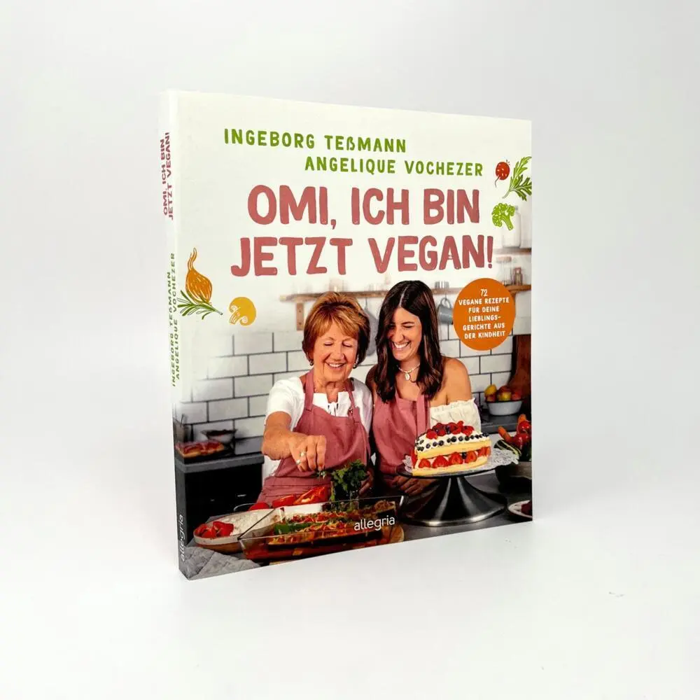 Rückseite: 9783793424451 | Omi, ich bin jetzt vegan! | Angelique Vochezer | Taschenbuch | 192 S.