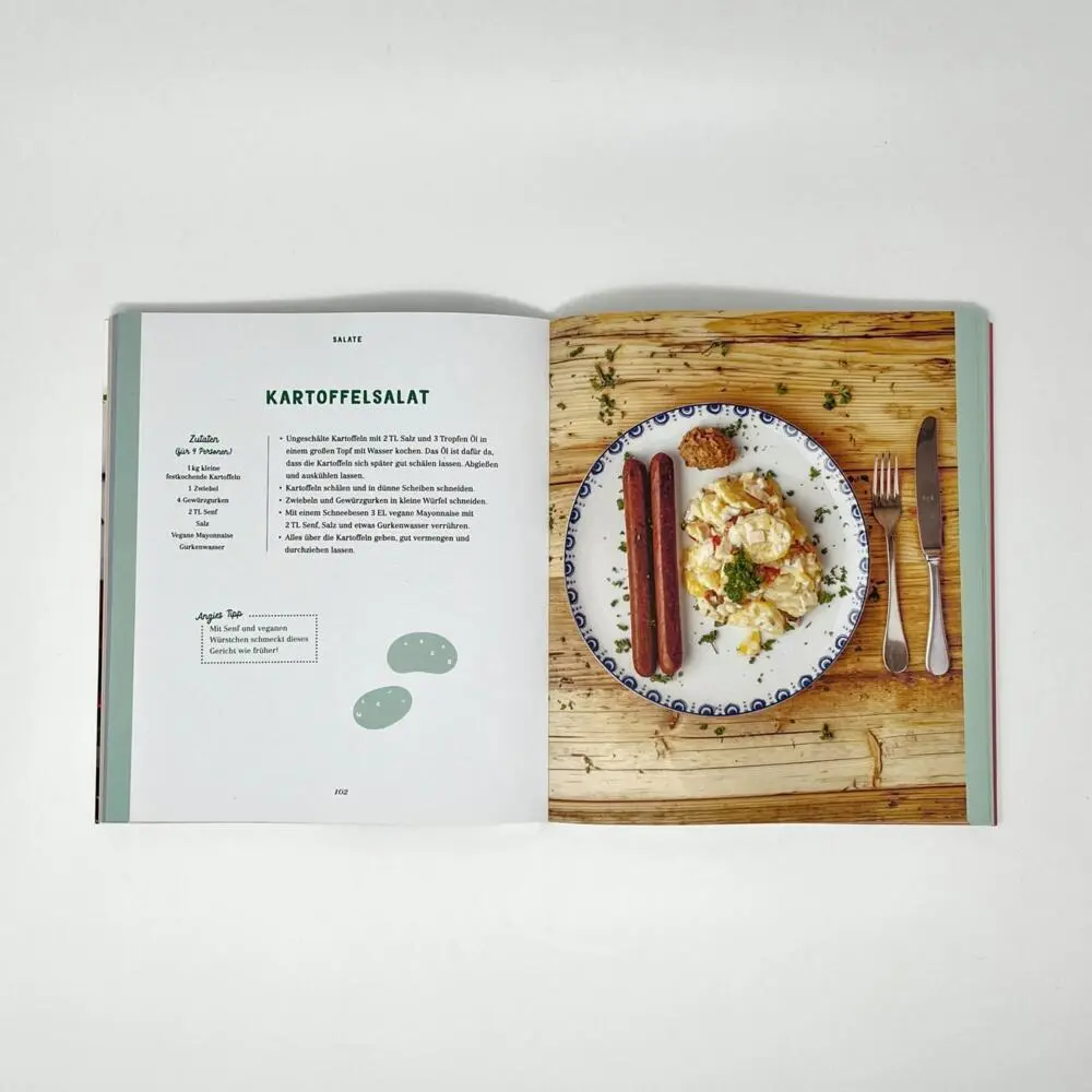 Bild: 9783793424451 | Omi, ich bin jetzt vegan! | Angelique Vochezer | Taschenbuch | 192 S.