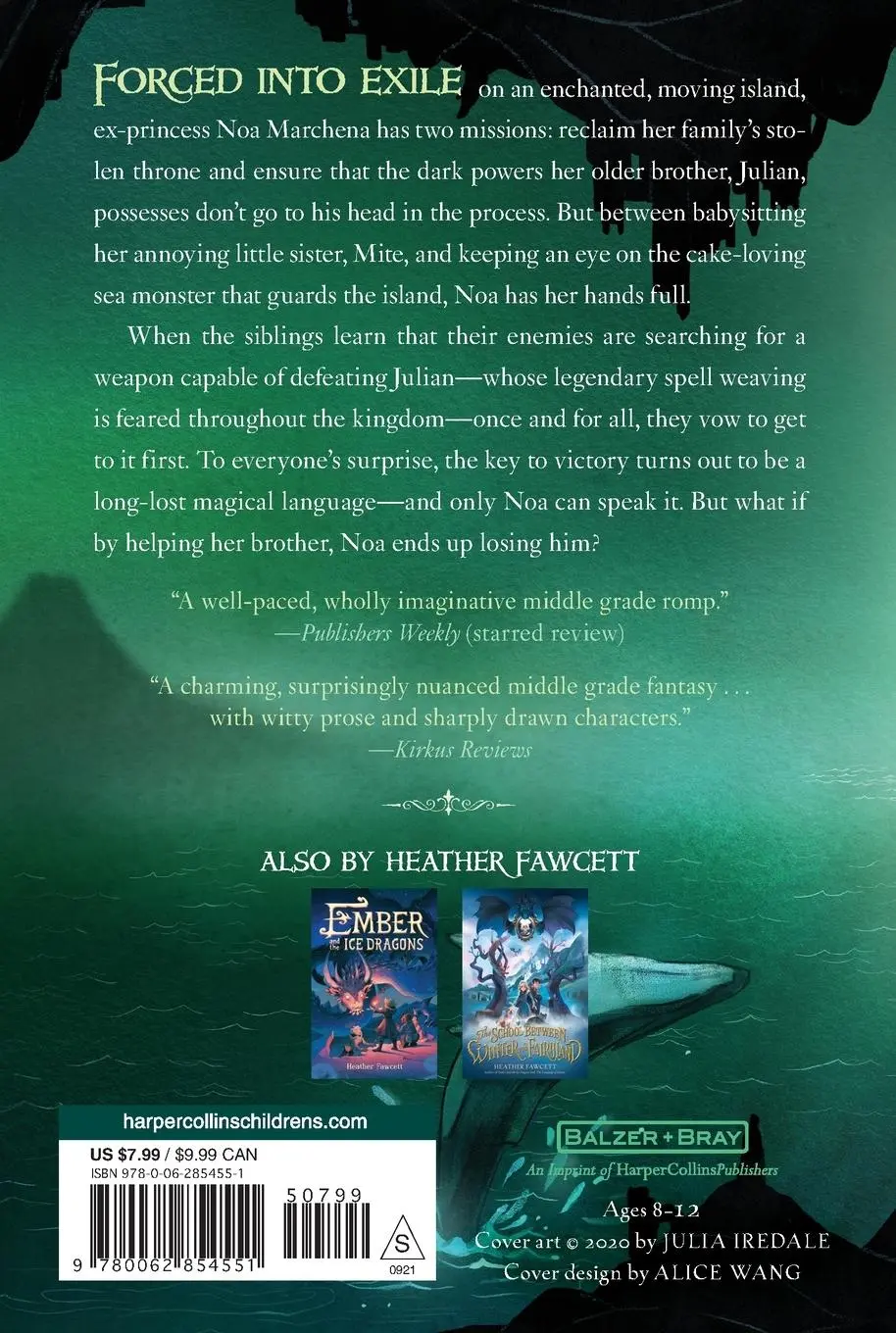 Rückseite: 9780062854551 | The Language of Ghosts | Heather Fawcett | Taschenbuch | Englisch