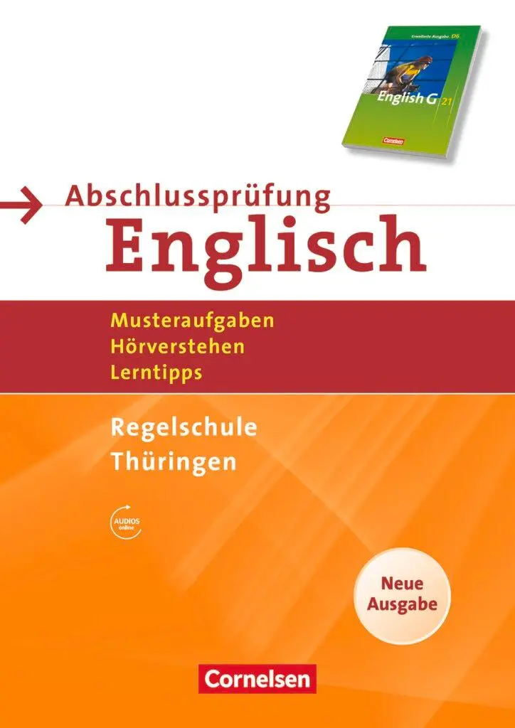 Cover: 9783060334551 | English G 21. 10. Schuljahr. Abschlussprüfung Englisch. Arbeitsheft...