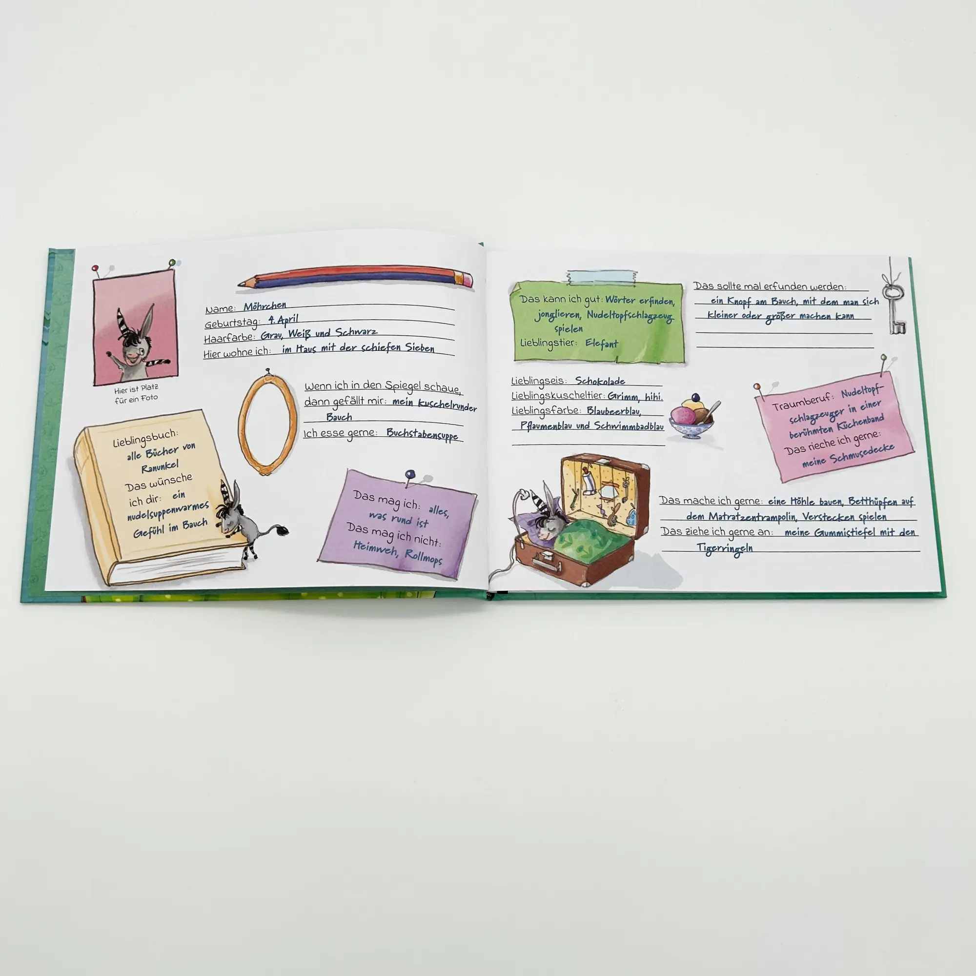 Bild: 9783423764551 | Grimm und Möhrchen - Alle meine Freunde | Stephanie Schneider | Buch