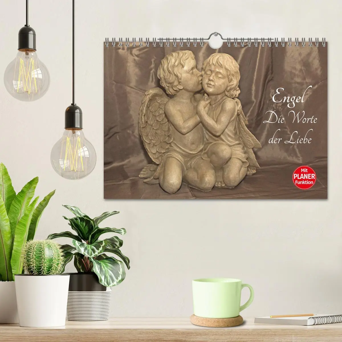 Bild: 9783457974551 | Engel - Die Worte der Liebe (Wandkalender 2026 DIN A4 quer),...