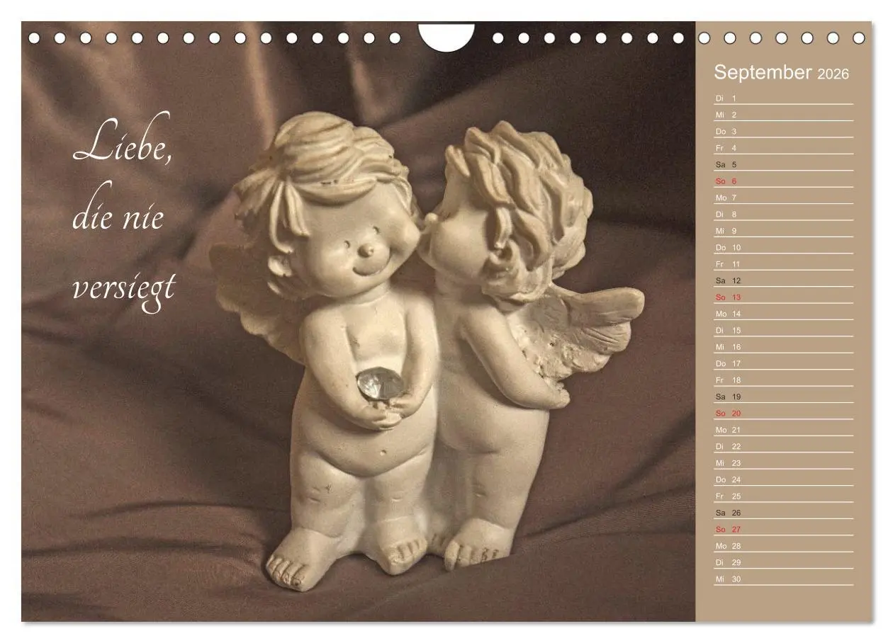 Bild: 9783457974551 | Engel - Die Worte der Liebe (Wandkalender 2026 DIN A4 quer),...