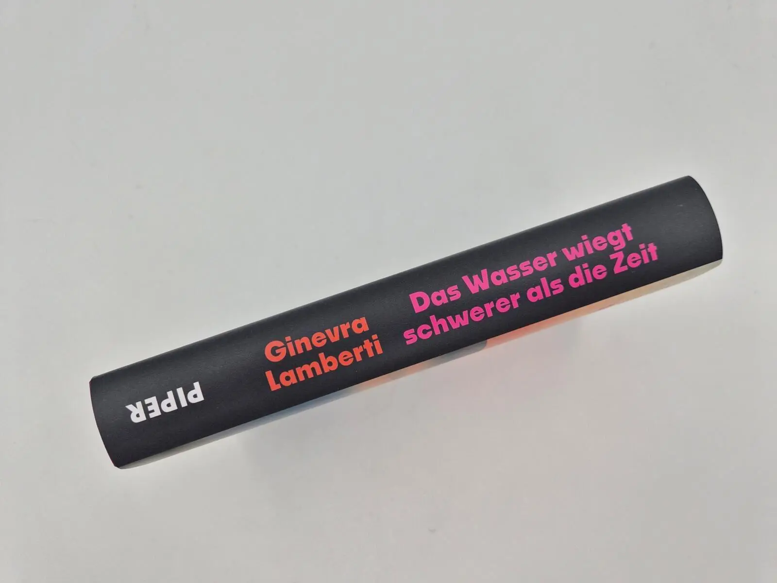 Bild: 9783492074551 | Das Wasser wiegt schwerer als die Zeit | Ginevra Lamberti | Buch