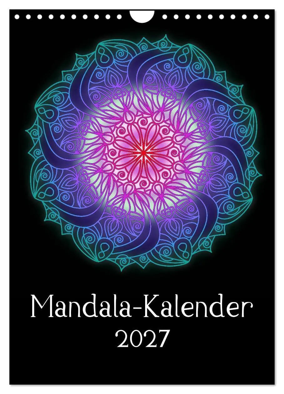 Cover: 9783569604551 | Mandala-Kalender 2027 (Wandkalender 2027 DIN A4 hoch), CALVENDO...