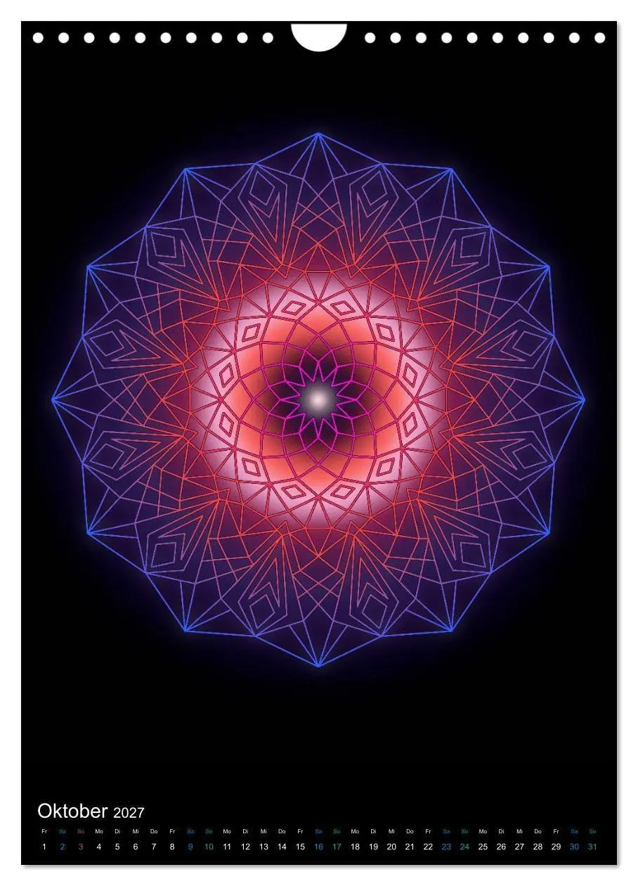 Bild: 9783569604551 | Mandala-Kalender 2027 (Wandkalender 2027 DIN A4 hoch), CALVENDO...
