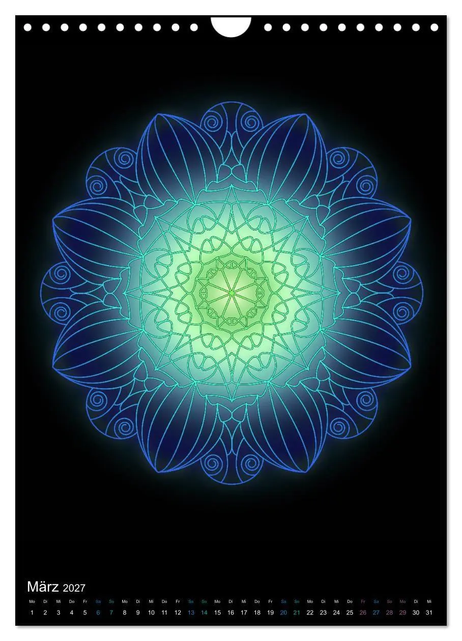 Bild: 9783569604551 | Mandala-Kalender 2027 (Wandkalender 2027 DIN A4 hoch), CALVENDO...