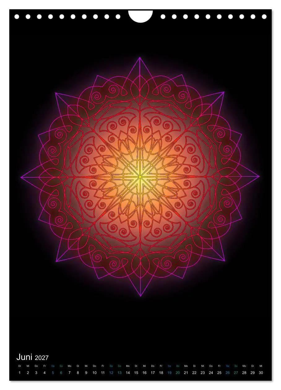 Bild: 9783569604551 | Mandala-Kalender 2027 (Wandkalender 2027 DIN A4 hoch), CALVENDO...