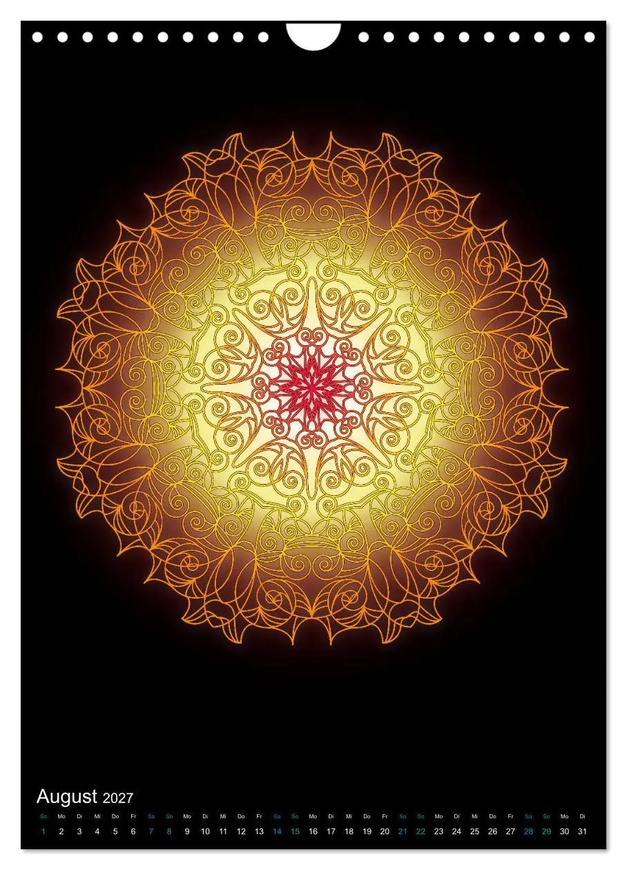 Bild: 9783569604551 | Mandala-Kalender 2027 (Wandkalender 2027 DIN A4 hoch), CALVENDO...