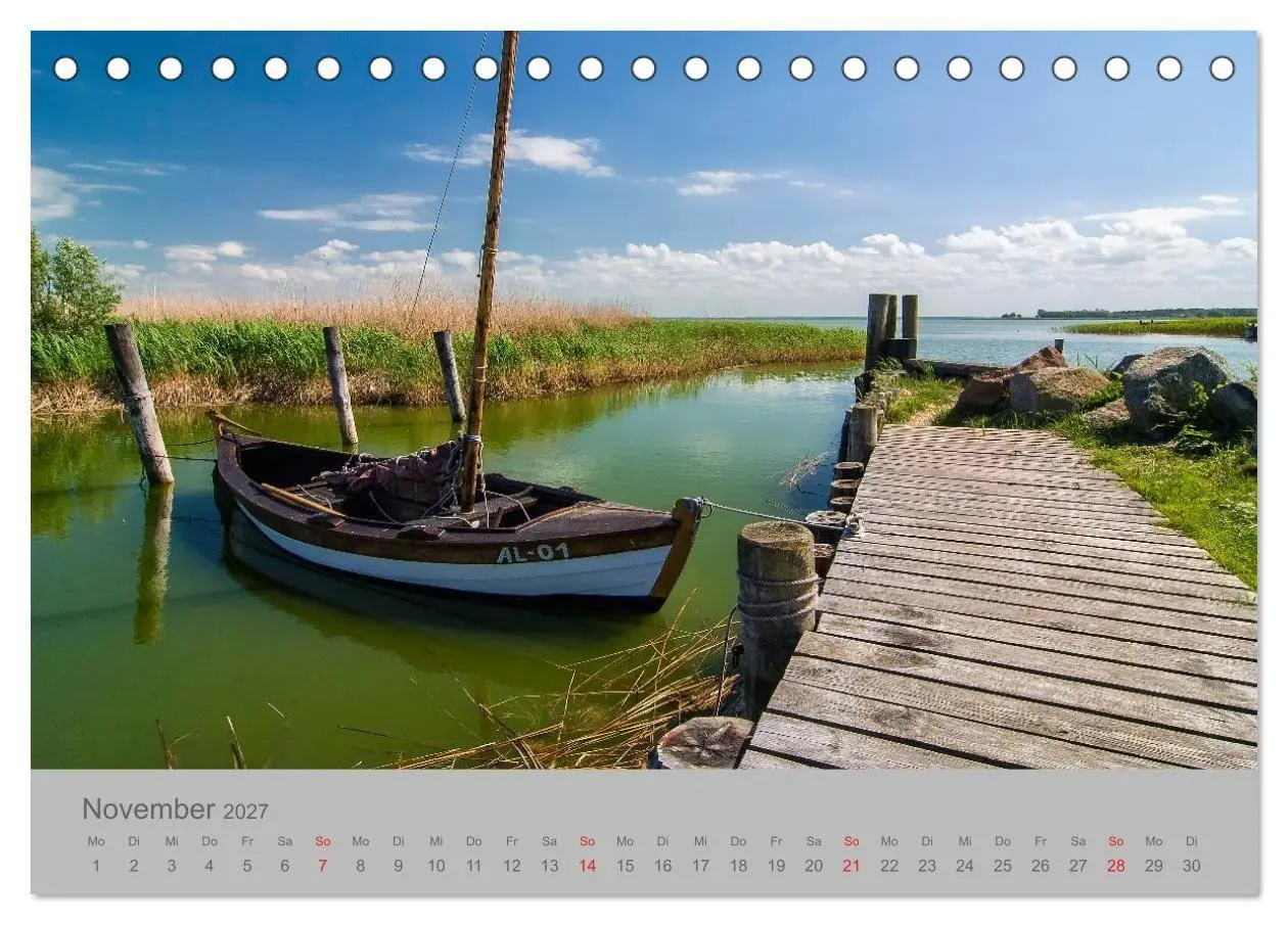 Bild: 9783594114551 | Ostsee, Fischland-Darß (Tischkalender 2027 DIN A5 quer), CALVENDO...