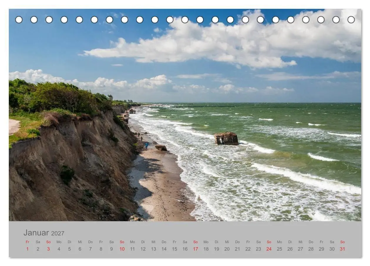 Bild: 9783594114551 | Ostsee, Fischland-Darß (Tischkalender 2027 DIN A5 quer), CALVENDO...