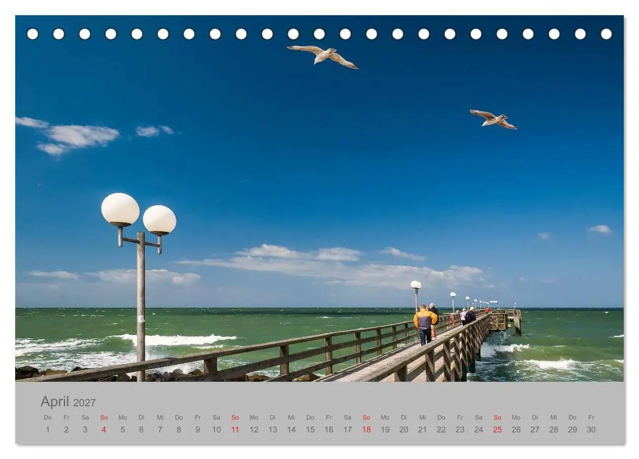 Bild: 9783594114551 | Ostsee, Fischland-Darß (Tischkalender 2027 DIN A5 quer), CALVENDO...