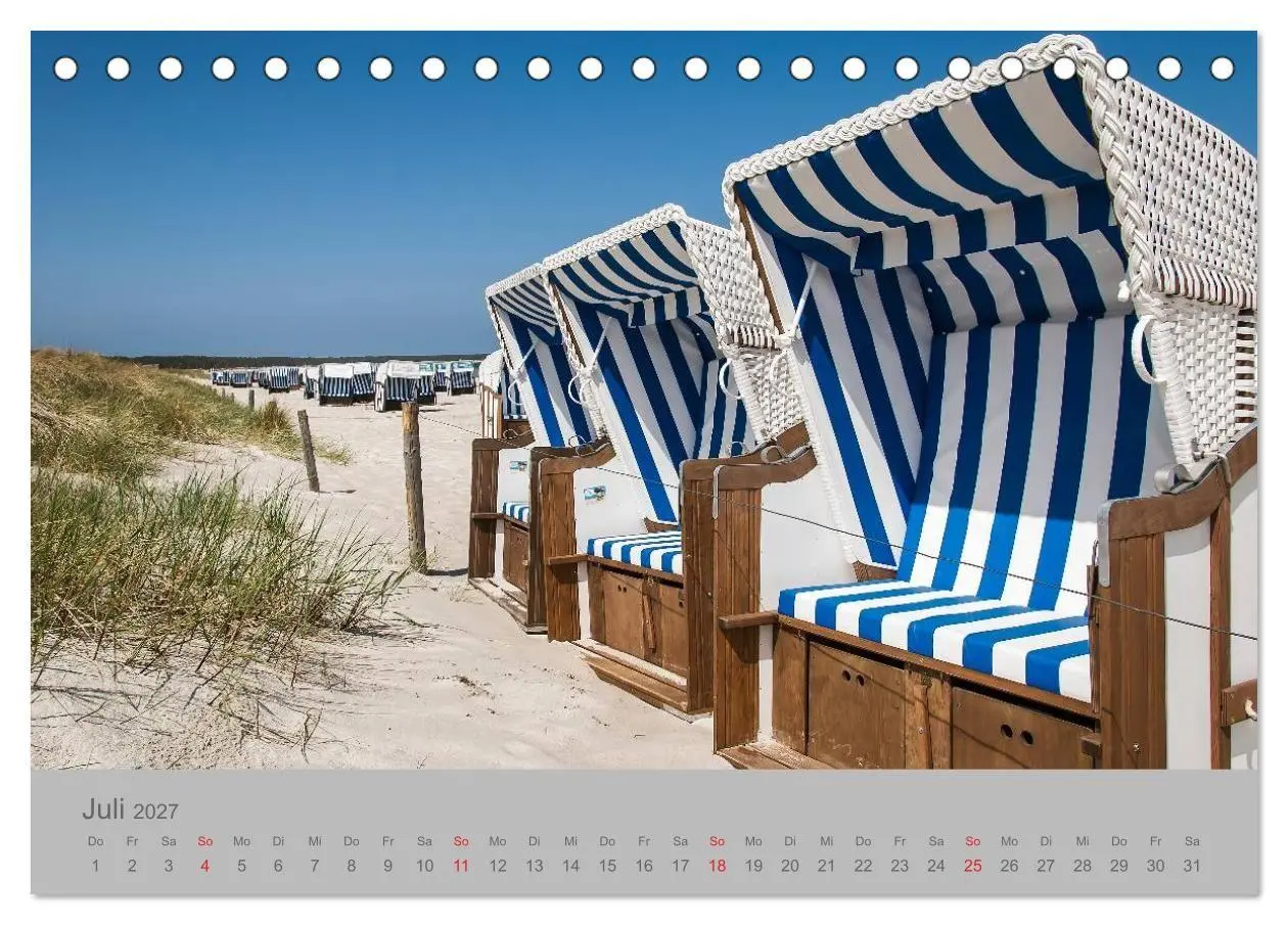 Bild: 9783594114551 | Ostsee, Fischland-Darß (Tischkalender 2027 DIN A5 quer), CALVENDO...