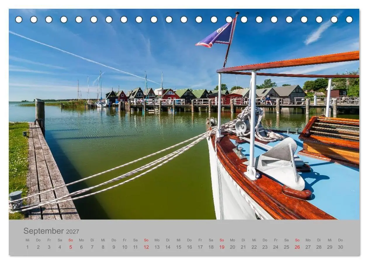 Bild: 9783594114551 | Ostsee, Fischland-Darß (Tischkalender 2027 DIN A5 quer), CALVENDO...