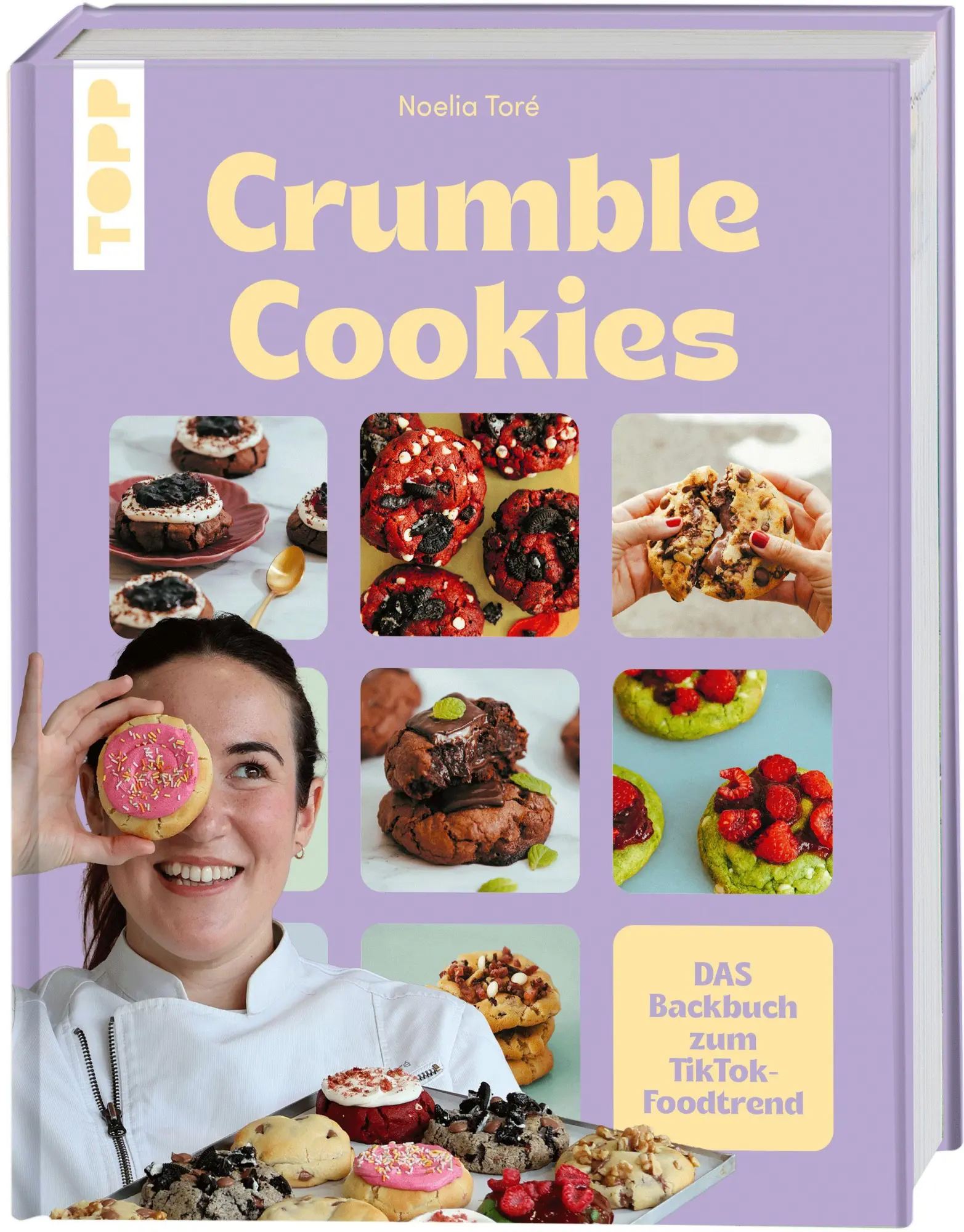 Cover: 9783735854551 | Crumble Cookies | DAS Backbuch zum TikTok-Foodtrend | Noelia Toré