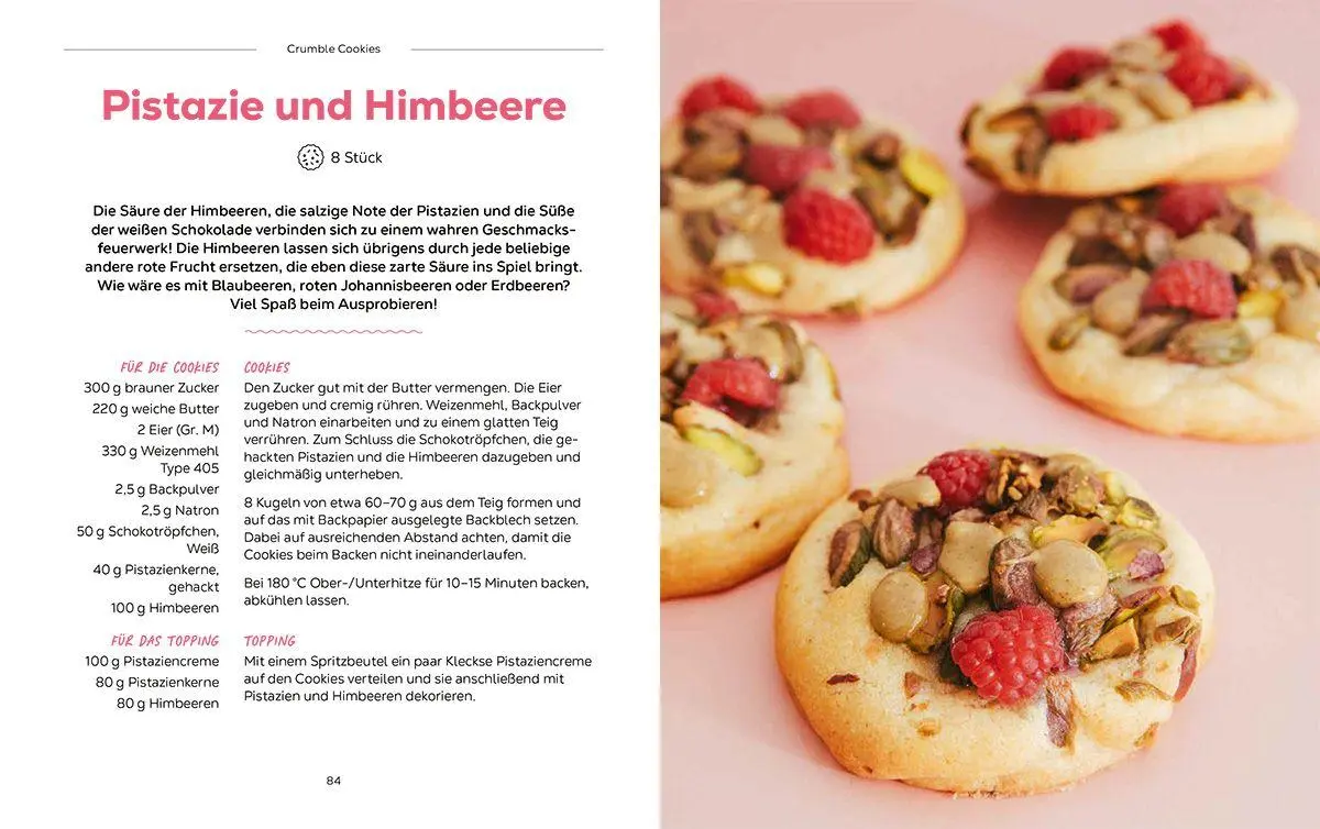 Bild: 9783735854551 | Crumble Cookies | DAS Backbuch zum TikTok-Foodtrend | Noelia Toré