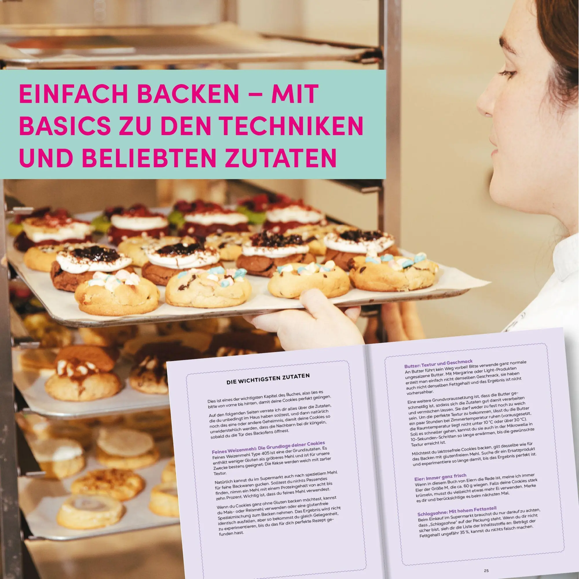 Bild: 9783735854551 | Crumble Cookies | DAS Backbuch zum TikTok-Foodtrend | Noelia Toré