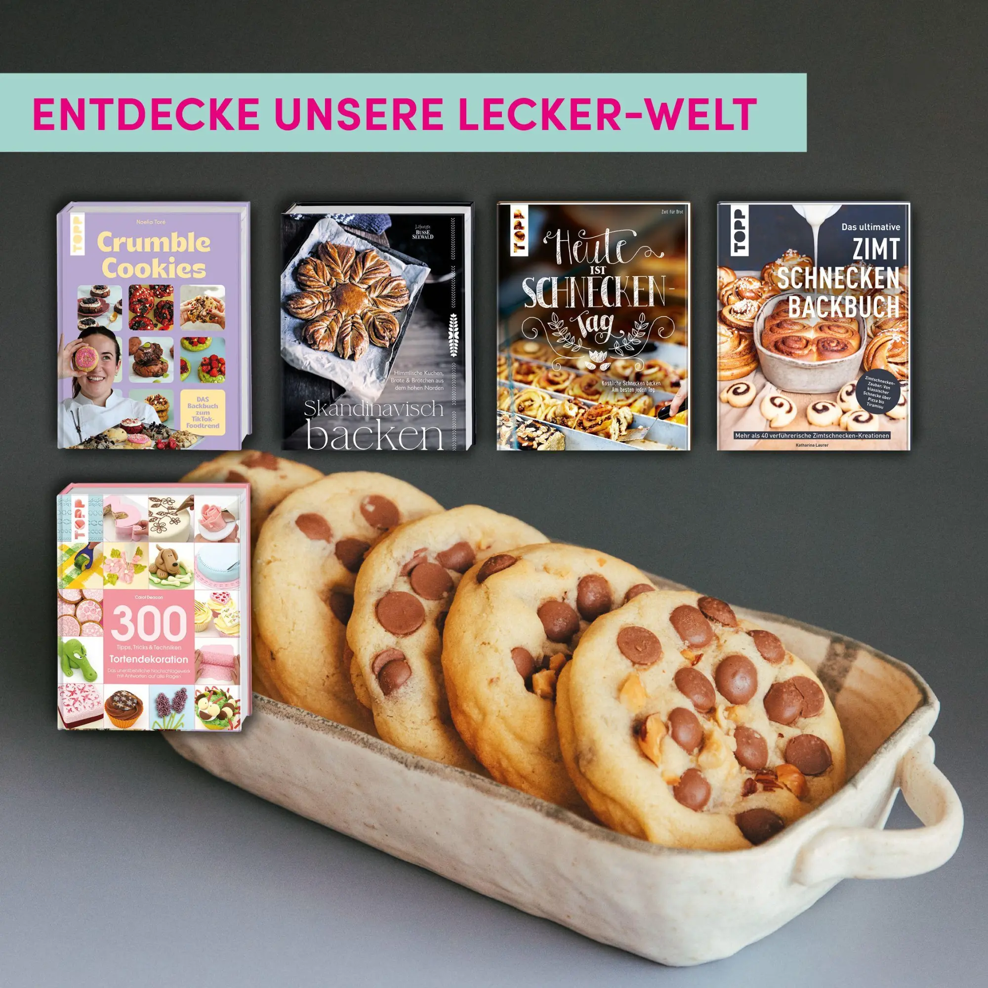 Bild: 9783735854551 | Crumble Cookies | DAS Backbuch zum TikTok-Foodtrend | Noelia Toré