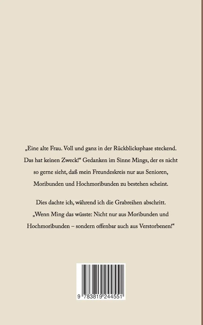Rückseite: 9783819244551 | Bin ich gut, Doris? | Kein Groschenroman | Franziska König | Buch