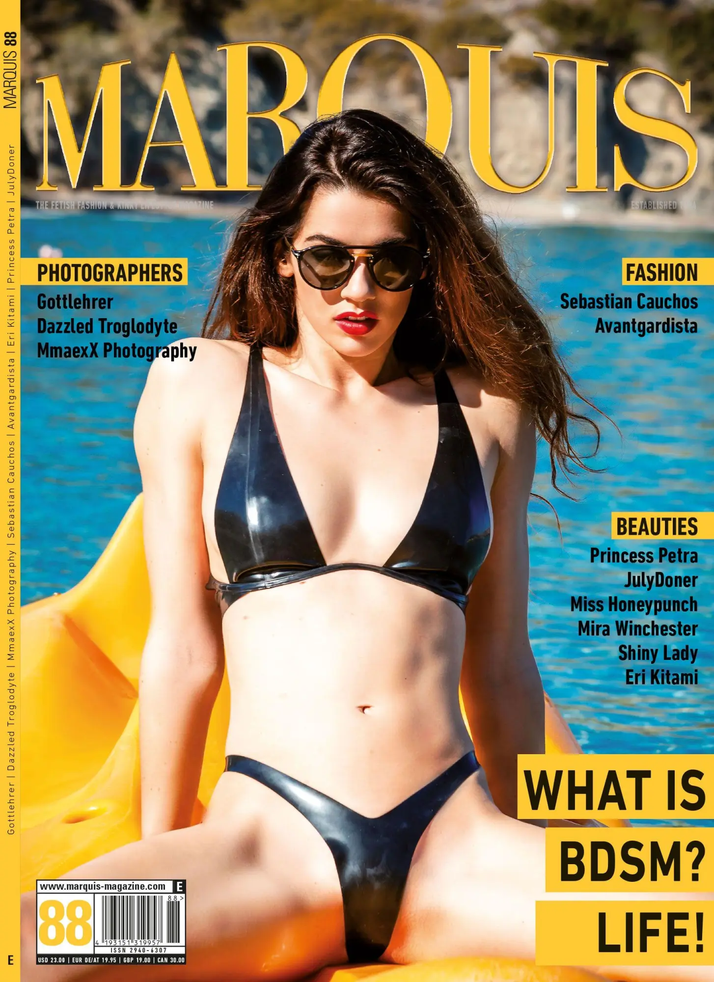 Cover: 9783866084551 | MARQUIS Magazine No. 88 - Fetish, Fashion, Latex &amp; Lifestyle --...
