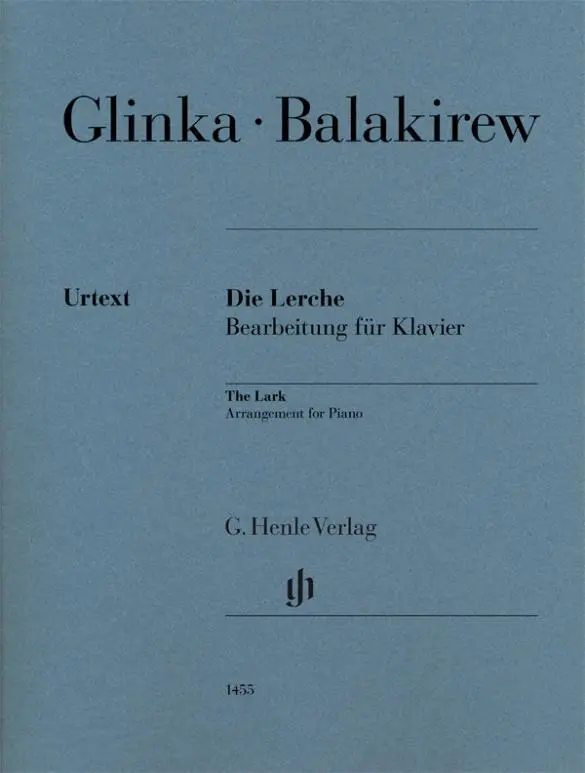 Cover: 9790201814551 | Balakirew, Mili - Die Lerche (Michail Glinka) | Wendelin Bitzan | Buch