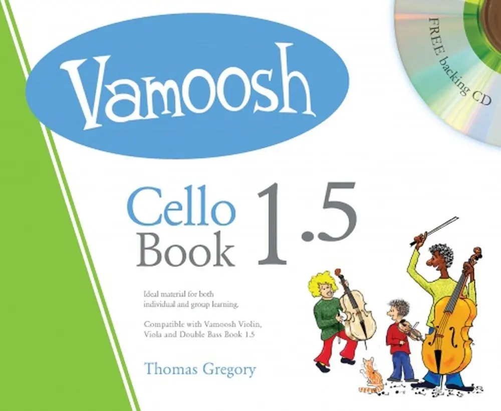 Cover: 9790900234551 | Vamoosh Cello Book 1.5 | Thomas Gregory | Vamoosh | Buch + CD | 2016