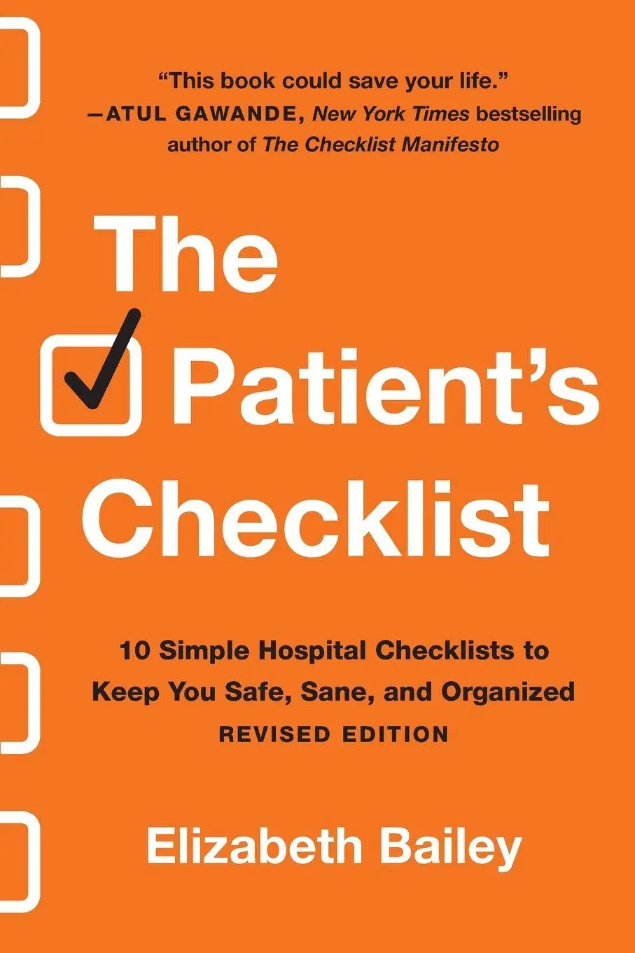 Cover: 9780306924651 | The Patient's Checklist | Elizabeth Bailey | Taschenbuch | Englisch