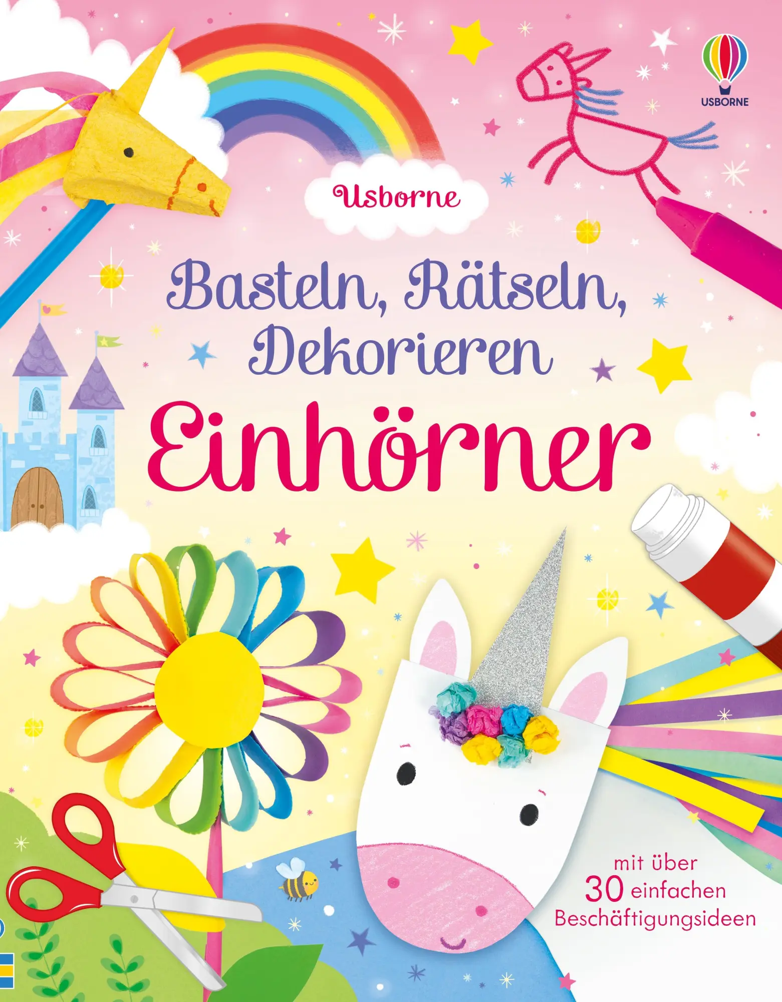 Cover: 9781035704651 | Basteln, Rätseln, Dekorieren: Einhörner | Kate Nolan | Taschenbuch