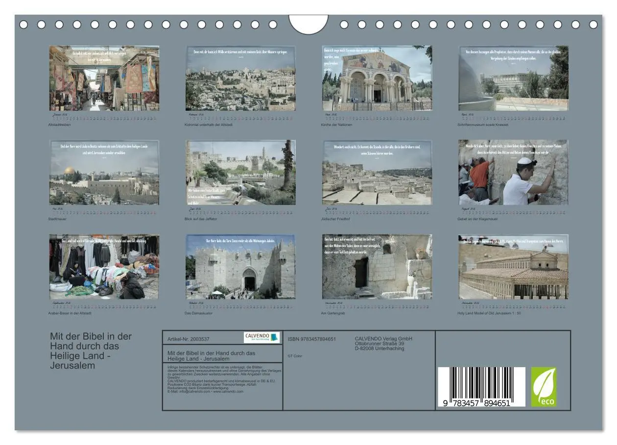 Bild: 9783457894651 | Mit der Bibel in der Hand durch das Heilige Land - Jerusalem...