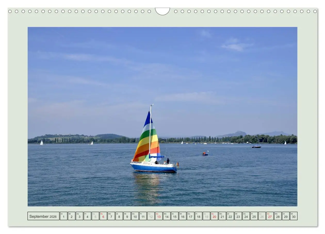 Bild: 9783516124651 | Impressionen vom schönen Bodensee (Wandkalender 2026 DIN A3 quer),...