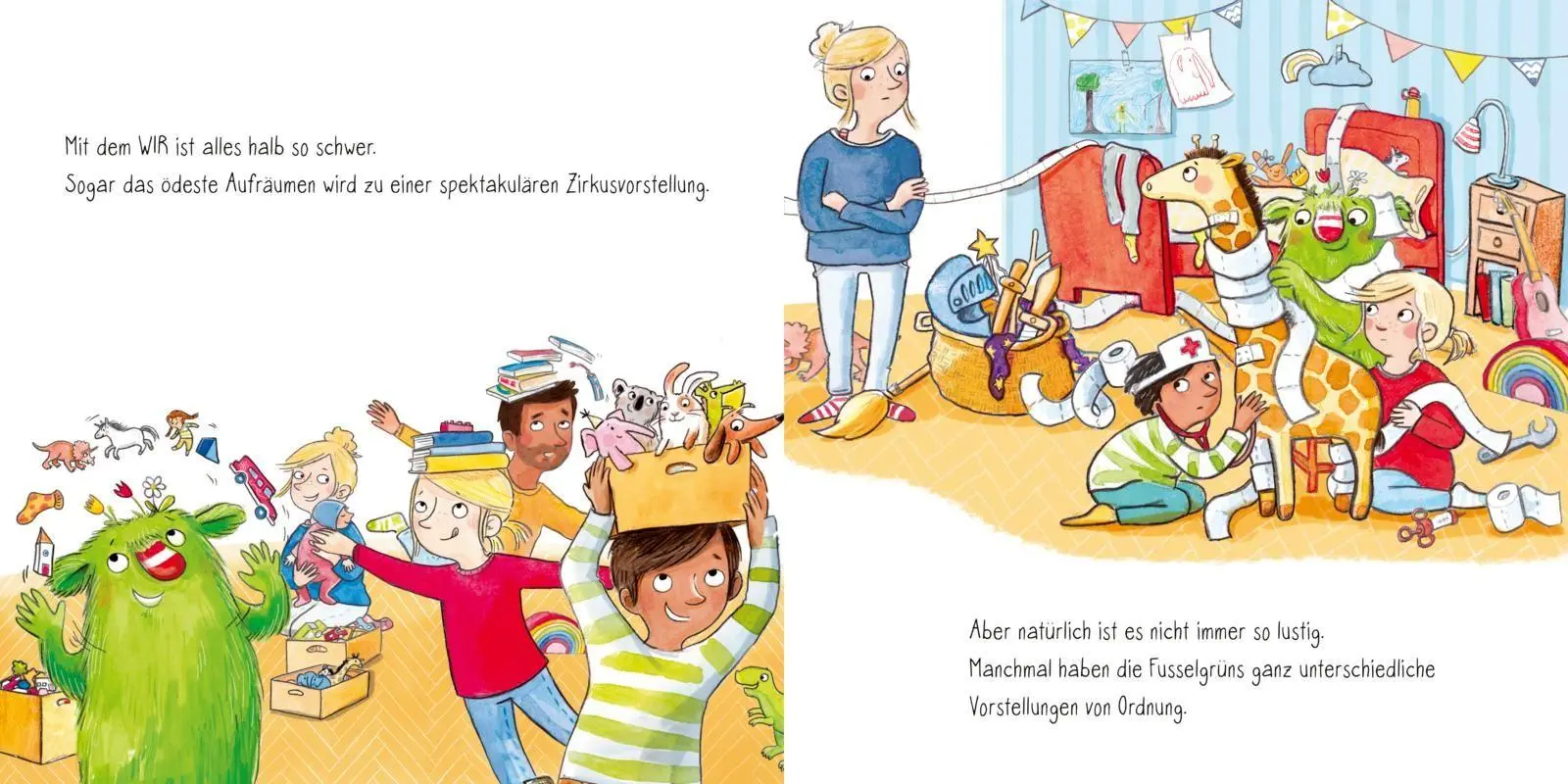 Bild: 9783551084651 | LESEMAUS 200: Das kleine WIR zu Hause | Daniela Kunkel | Taschenbuch