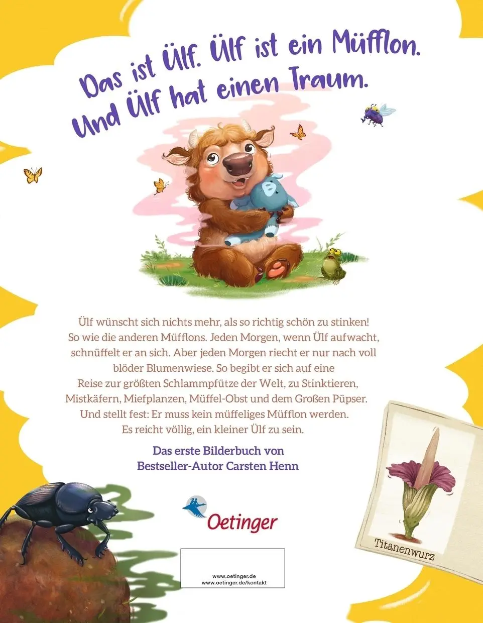 Rückseite: 9783751204651 | Das Müfflon und der Traum vom Stinken | Carsten Henn | Buch | 32 S.